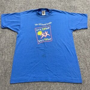 Vintage Blue "Take Off Pounds Sensibly" (TOPS) Short Sleeve Tee